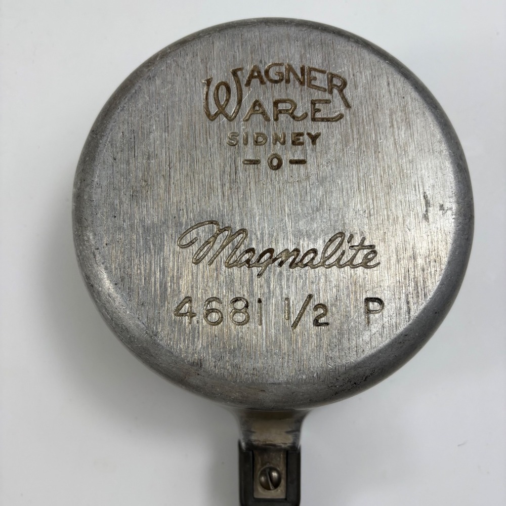 Vintage‎ Wagner Ware Magnalite 4681 1/2 Qt Aluminum Saucepan Pot